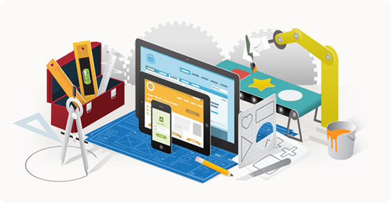 Creating custom website development